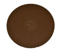Tampon de polissage en caoutchouc Domaille - Disque 4 1/8 &quot;, 75 Duromètre
