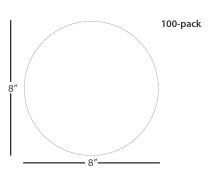 Ångströmlap® Disque de film de rodage d&#39;oxyde d&#39;aluminium - 8 pouces 5 µm (micron)